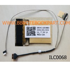 Lenovo IBM  LCD Cable สายแพรจอ   Ideapad   V310-14  V310-14ISK     (30 pin)     DD0LV6LC004